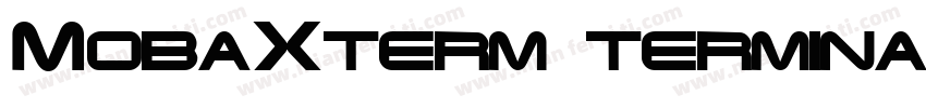 MobaXterm terminal font字体转换